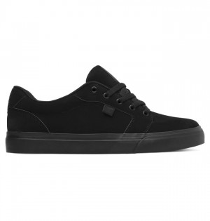 Anvil DC Shoes Męskie Czarne Czarne | 47ZGMOHBW