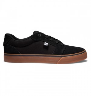 Anvil DC Shoes Męskie Czarne | 63HZGITSW