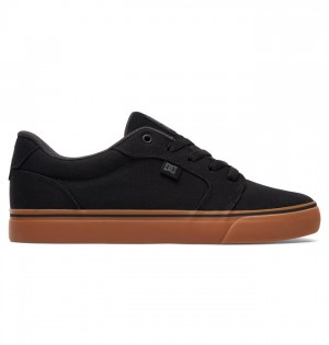 Anvil DC Shoes Płócienne Męskie Czarne | 13OTZBQLF