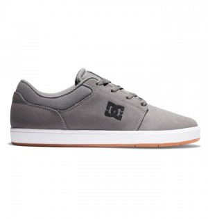 Buty Skate DC Shoes Crisis 2 Męskie Szare Czarne | 06LGWHCJS