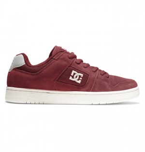 Buty Skate DC Shoes Manteca 4 Męskie Ciemny Czerwone | 97RGOQWVY