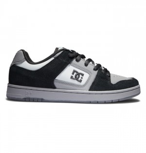 Buty Skate DC Shoes Manteca 4 Męskie Czarne Szare Czarne | 71EFUYALO