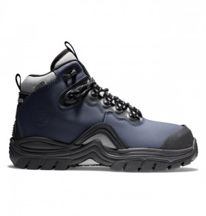 Buty Zimowe DC Shoes Navigator Męskie Granatowe | 79RWUYKBQ