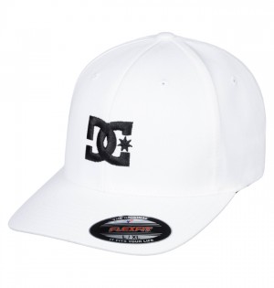 Kapelusz DC Shoes Cap Star Hat Męskie Białe Czarne | 82ZBXGNER