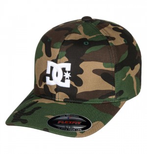 Kapelusz DC Shoes Cap Star Męskie Camo | 07SXZYFJC