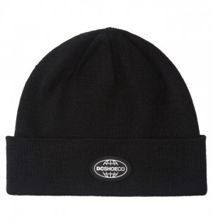 Kapelusz DC Shoes Trotter Beanie Męskie Czarne | 67AKXRQHP