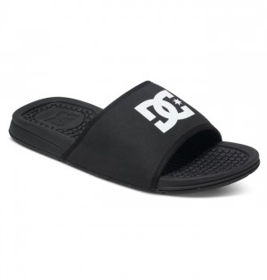 Klapki DC Shoes Bolsa Męskie Czarne | 17CMLWHGE