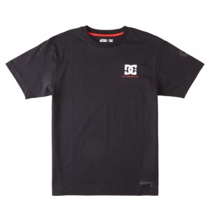 Koszulki DC Shoes Star Wars | Vader Class Męskie Czarne | 60SDNPXKQ