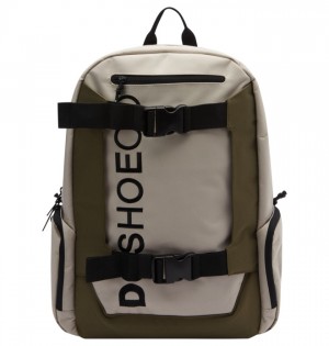 Plecaki DC Shoes Chalkers 4 28 L Large Męskie Khaki | 80UHVXNRE