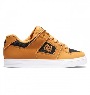Pure DC Shoes Dziecięce Brązowe Czarne | 57WYXRVDO