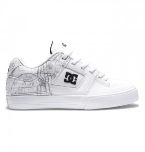 Pure DC Shoes Męskie Białe Czarne Niebieskie | 51DIMHLYG