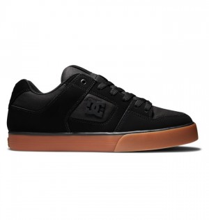 Pure DC Shoes Męskie Czarne | 53SQNEXPF