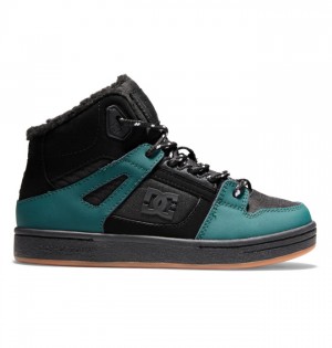 Pure DC Shoes Winterized Dziecięce Ciemny Zielone | 82BMYJIZG