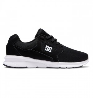 Skyline DC Shoes Męskie Czarne Białe | 63WOPTDXM