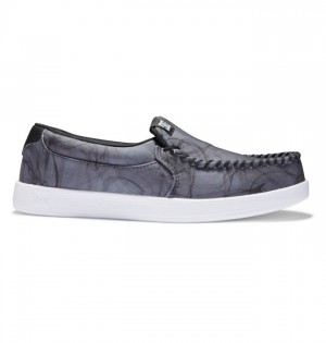 Slip On DC Shoes Villain Męskie Czarne | 74DOGAJSK