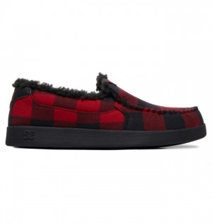 Slip On DC Shoes Villain Winterized Męskie Czarne | 79KEWTPGO