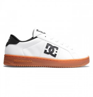 Striker DC Shoes Męskie Białe Białe | 29FZDROXS