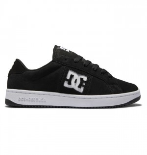 Striker DC Shoes Męskie Czarne Białe | 45TKQJFNL