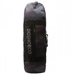 Torby DC Shoes All Weather 30 L Large Skateboard Męskie Czarne Camo | 34GNSPYQV
