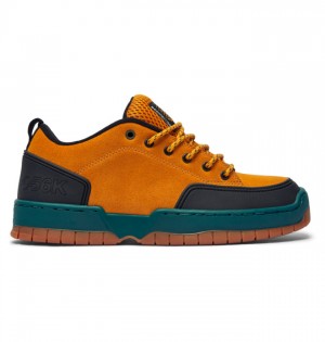Trampki DC Shoes Bronze56K x DC Clocker Męskie Brązowe Czarne | 79JUOIRHG