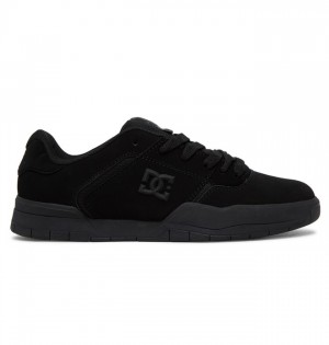 Trampki DC Shoes Central Męskie Czarne Czarne | 27BQSOXLJ
