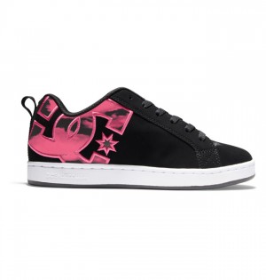 Trampki DC Shoes Court Graffik Damskie CLOUD | 74WZUEAYQ