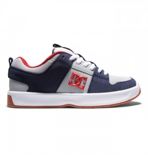 Trampki DC Shoes Lynx Zero Skate Jahmir Brown Męskie Granatowe Szare | 69GNBRXSL