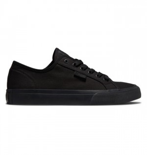 Trampki DC Shoes Manual Męskie Czarne | 32GEILWND