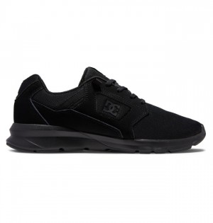 Trampki DC Shoes Skyline Lekkie Męskie Czarne Czarne Czarne | 30TEWDHJL