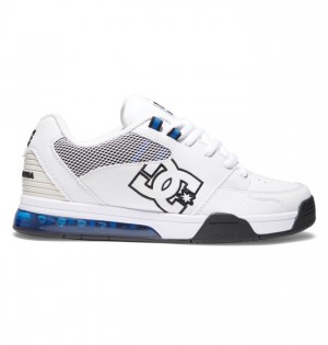 Trampki DC Shoes Versatile Męskie Białe Królewski Niebieski Białe | 10FJXCBHY